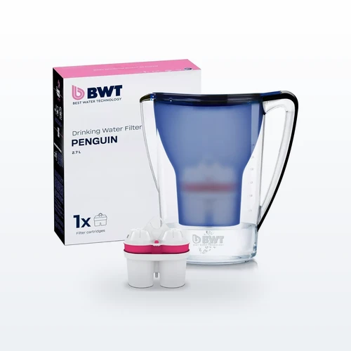 BWT Penguin 2,6 L Carafe Filtrante Magnésium